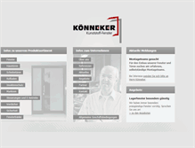 Tablet Screenshot of koenneker.com